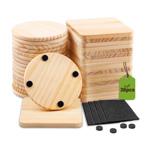 Sous-verres en bois les plus vendus, sous-verres en bois de manguier très demandés, sous-verres en bois attrayants, superbes, très bien notés, écologiques, avec logo - Product Image 4