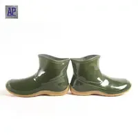 AP Boots 2005 Hijau Knee-High Waterproof PVC Rain Boots-High Durability Fashion Rubber Shoes - Product Image 4
