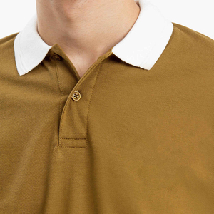 เสื้อเชิ้ตแขนสั้นผู้ชายสีพื้น แบรนด์ Burberry ผ้าฝ้ายอ๊อกซ์ฟอร์ด กันยับ ระบายอากาศได้ดี พิมพ์ลาย สไตล์ลำลอง โลโก้ด้านซ้าย - Product Image 4