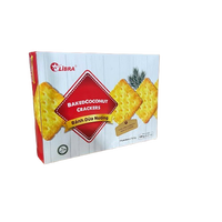 Craquelins de noix de coco croustillants et délicieux, collation sucrée, boîte/sachet de 189 g |   Échantillons disponibles de produits faibles en gras et faibles en glucides
