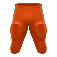 Pantalones de Fútbol Americano Personalizados, Transpirables, que Absorben la Humedad, Antibacterianos, de Secado Rápido, con Spandex/Poliéster y Almohadillas Integradas