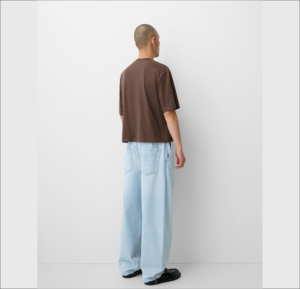 Camiseta Oversize de Algodón 100% de Alto Gramaje para Hombre, Estilo Urbano, Corte Boxy, Venta al por Mayor - Product Image 5