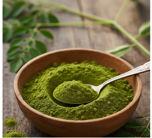 Poudre de Moringa Naturelle Séchée, Mélange de Feuilles Vertes Fines pour Applications Alimentaires, Vente au Détail, en Gros et Exportation - Product Image 2