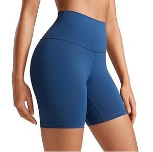 Shorts de Ciclismo de Nylon Arrugado Transpirable de Cintura Media de Tela Oxford de Calidad Premium, Impermeables, para Mujer - Ropa Sexy para Club - Product Image 1