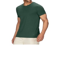 T-shirt pour homme en toile 100% polyester respirante, col rond, coupe ample, décontracté, été, avec logo personnalisé OEM