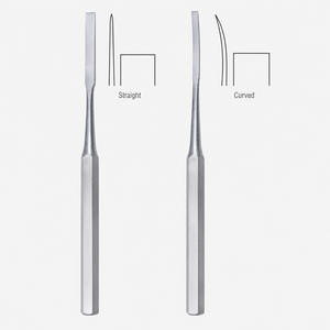 Osteotomes HIBBS de 6 mm à 38 mm de largeur de lame, ZETOMEDPRO, instruments chirurgicaux orthopédiques manuels certifiés CE - Product Image 1