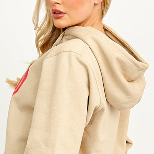 Sudadera con Capucha para Mujer, Estampado Serigrafiado, Poliéster y Algodón, Informal, con Diseño Gráfico, Logotipo Personalizado, Sudadera con Capucha de Moda Urbana - Product Image 5