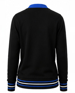 เสื้อคาร์ดิแกนแขนยาวคอวีสำหรับผู้ชาย Sigma Gamma Rho รุ่นฤดูใบไม้ร่วง ปิดกระดุมเม็ดเดียว ลายตัวอักษร ซับในอะคริลิกขนสัตว์ ปักลาย - Product Image 2