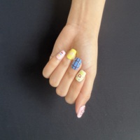 Ongles artificiels faits à la main, prix compétitif, faible MOQ, vente en gros, OEM, sur commande, ongles réutilisables, finition lisse, polissage fin