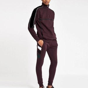 Conjunto Deportivo Personalizado Premium para Hombre, Venta Caliente 2026, Traje de Sudadera de Algodón Grueso de 2 Piezas con Cremallera Completa y Logotipo Personalizado - Product Image 4