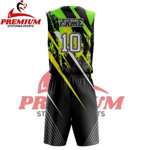 Uniforme de basket-ball au design moderne, tissu en polyester doux, léger et confortable, parfait pour les sports en salle et l'entraînement. - Product Image 2