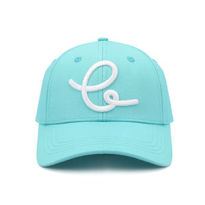 <b>Black</b> 6-Panel Baseball Cap With White Logo Embroidery Front Adjustable Fit For Men Casual Wear 100% Cotton Four Seasons - Product Image 2