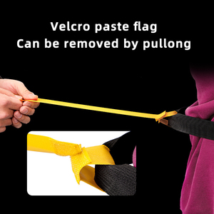 Cinturón de Bandera de Fútbol Ajustable para Adultos, Impresión Digital en Poliéster y PVC, Personalización de Marca de Equipo para Entrenamiento, Clovix Sports - Product Image 6