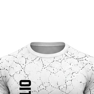 White Long Sleeve Compression <b>Shirt</b> Sports Training Gym Workout Breathable Quick Dry Athletic Performance Sportswear Custom - Product Image 5