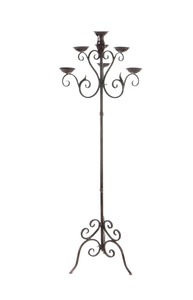Classic Five Arm Iron Candelabra Decorative <b>Candle</b> Holder for Home Decoration At <b>Cheap</b> Price - Product Image 3