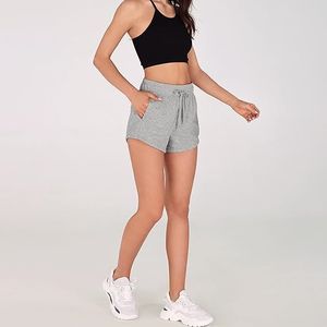Prix de gros, logo personnalisé, nouvelle mode, short cargo mi-long pour femme, style streetwear, 100% coton, respirant, élastique, été - Product Image 3