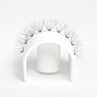 Charmlash Extensions de cils en vison, bouquets préfabriqués, 3D découpés au laser, classiques, pour une meilleure rétention, bouquets ultra-fins