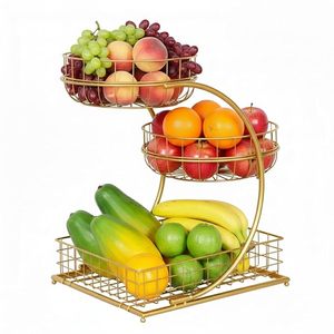 Panier en fer, panier à cosmétiques en fer, panier à maquillage en fer, panier à épices en fer, panier de garde-manger en fer, panier de placard en fer, panier de cabinet en fer - Product Image 1