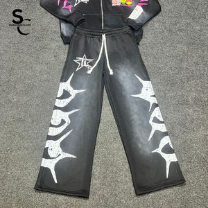 Conjunto de Sudadera con Capucha y Pantalones Cortos Personalizados, 100% Algodón Felpa, Tejido Cálido y Suave, Estilo Urbano Ligero - Product Image 5