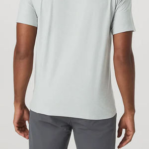 Camiseta Polo para Hombre con Cuello Camisero, Impresión de Logotipo Personalizado de Alta Calidad / Color Sólido con Diseño de Logotipo Personalizado para Verano - Product Image 5