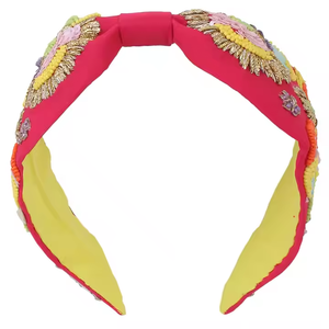 Diademas de Alta Calidad 2026 Hechas a Mano, Diseño de Moda para Mujeres y Niñas, Multicolores, Bordadas y con Cuentas - Product Image 5