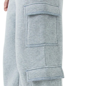 Wholesale High Quality <b>Men</b> <b>Joggers</b> Custom Gym Casual Track <b>Jogger</b> Pants <b>Slim</b> <b>Fit</b> Cotton Polyester Trackpants With Pockets 2026 - Product Image 3