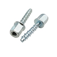 Vis autotaraudeuses métriques à six pans creux pour béton, en acier au carbone zingué M8/M10, pour fixation mur et plafond – Approvisionnement direct usine