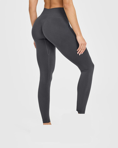 Custom Logo Gym Clothing Active Wear Yoga Legging Tight Fitting <b>Short</b> Top Casual Fitness <b>Trousers</b> Suit <b>Women</b> Yoga Sets - Product Image 2