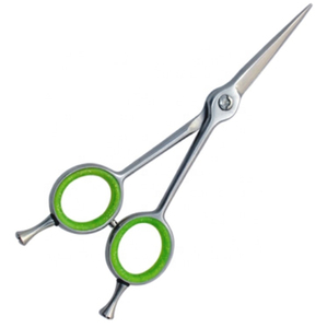 Tijeras de Peluquería Profesionales Personalizadas para Diestros, Mango Mediano, Punta Recta y Afilada, Acero Inoxidable, Tijeras de Entrenamiento - Product Image 3