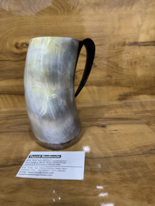 Taza de Cuerno de Búfalo Natural Pulido de Diseño Único, Ecológica, de la Mejor Calidad para Fiestas, Hoteles, Hogares y Restaurantes - Product Image 2