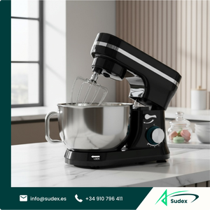 Sudex CH-SM1510X 1200W Industrial Bakery Spiral Dough Mixer 5L 6L Electric Bread Pizza Stand Food Mixer Home Kitchen Use - Product Image 1