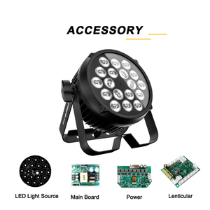 Heavy Duty Aluminum 18x12W RGBWA UV 6in1 IP65 Outdoor Stage Light for Church Theater - Product Image 3
