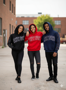 Servicios OEM: Sudaderas con Capucha Personalizadas con Logotipo, Bordado Desgastado, Pedrería, Fabricante Líder de Ropa Urbana, Sudaderas con Cremallera de Calidad Premium - Product Image 5