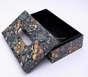 ARTISAN CRAFT-Boîte à mouchoirs décorative en MDF moderne pour la maison, le bureau, la salle de bain, la cuisine et le salon - Product Image 3