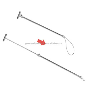 Perche télescopique pour le contrôle des animaux |   Canne de capture en aluminium de qualité aéronautique pour ratons laveurs, chats sauvages et petits chiens - Product Image 6