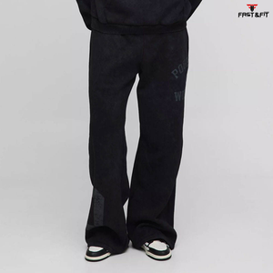 High Quality Winter Solid Waterproof Windproof Custom Unisex 100% Cotton Casual Hooded Sweatsuit <b>Jogger</b> <b>Set</b> - Product Image 3
