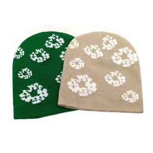 Nouveaux chapeaux d'automne et d'hiver 2026, chapeaux chauds pour femmes, étiquette personnalisée, bonnet en tricot doux - Product Image 1