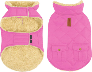 Simple Classic Vintage Cute Designer Apparel <b>Dogs</b> Winter Coats Reinforced Stitched Sleeveless <b>Button</b> Closure Winter Jackets - Product Image 2