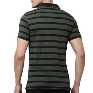 Chemises polo pour hommes de qualité supérieure à prix abordable, chemises polo à contraste de couleur, fabriquées avec les meilleurs matériaux en gros - Product Image 3