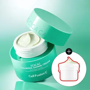 Crema facial calmante Cell Fusion C Post Alpha Cica de alta calidad, juego de 50ml con recarga de 50ml - Product Image 1