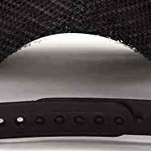Casquette Trucker Unisexe Noire en Maille, 6 Panneaux, Réglable, Couleur Unie, Style Décontracté, Toutes Saisons, pour Adulte - Product Image 6