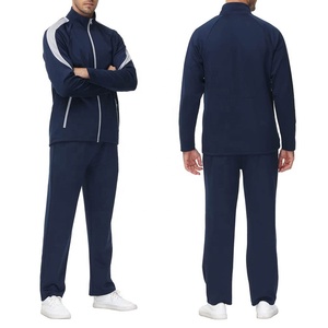Conjunto Deportivo Clásico para Hombre, Transpirable, de Poliéster/Algodón, para Invierno, con Sudadera de Manga Larga y Pantalones - Product Image 2
