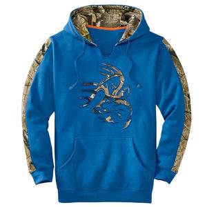 Sweat à capuche camouflage 3D personnalisé, style bomber, entièrement boutonné, universitaire, pour le service militaire, hiver, 100 % coton, sublimation thermique - Product Image 1