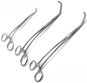 Satinsky DeBakey Vascular Forceps Clamp Atraumatic Vascular Instruments Stainless Steel Veterinary OEM CE Certified By Dentavex - Product Image 1