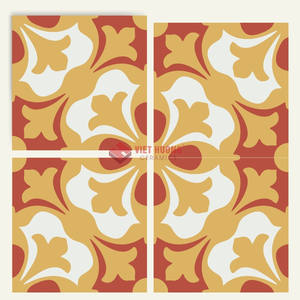 Azulejo de Cemento para Pared Exterior de 190x190 mm para Áreas Creativas Contemporáneas - Product Image 1