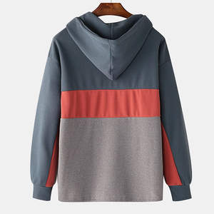 Sudadera con Capucha Extra Grande de Doble Capa, Ligera, Transpirable y Ecológica, de Poliéster/Algodón, para Otoño - Product Image 2