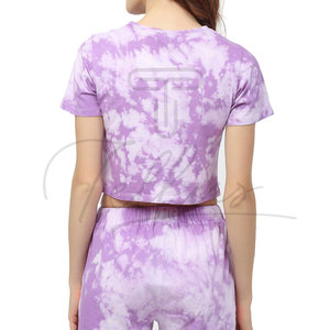 Camisetas cortas personalizadas de alta calidad al por mayor para mujer, color rojo, con servicio personalizado OEM ODM, camiseta corta transpirable. - Product Image 4