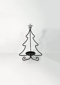 Unicorn Handicrafts Iron <b>Christmas</b> Tree <b>Decorations</b> <b>Gold</b> Finish Modern Style Custom Size Durable Handicraft Holiday Decor - Product Image 2
