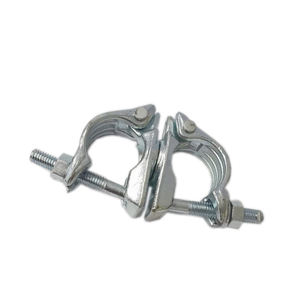 ตัวหนีบคานคู่เหล็กฟอร์จที่มีแกนหมุนได้คู่ดีไซน์ทันสมัยปลอกข้อต่อนั่งร้านสำหรับการก่อสร้างอาคาร - Product Image 2