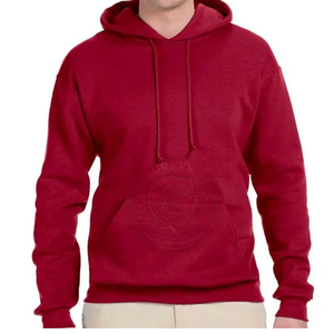 Men's <b>Oversized</b> <b>Hoodie</b> Heavyweight Cotton Fleece Pullover Sweatshirt with Drop Shoulder Relaxed Fit for Everyday Streetwear - Product Image 4